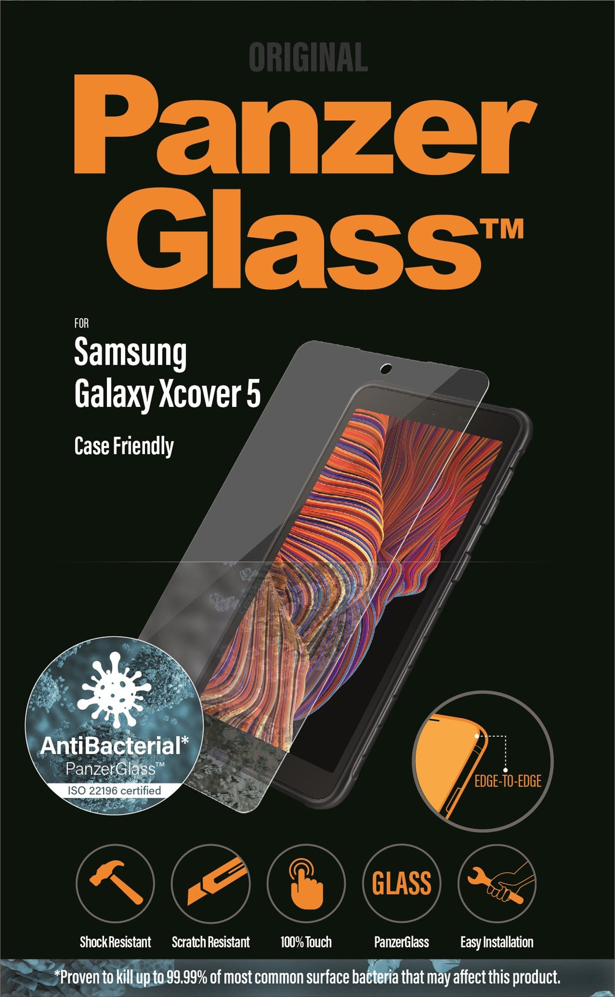 PanzerGlass® Displayschutz Samsung Galaxy Xcover 5